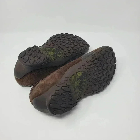 Merrell Plaza Moc Dark Coffee Brown Suede & Leather Loafers Women's US Size 8.5 - Picture 5 of 6